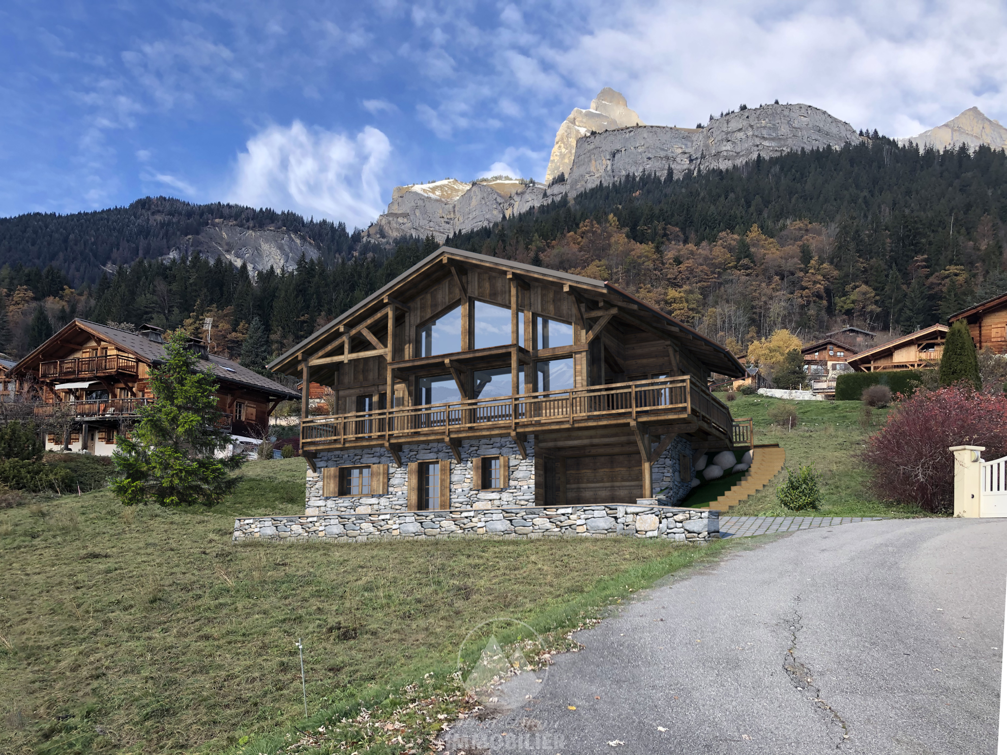 New chalet Bay sector Accommodation in Passy