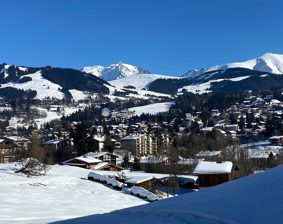 Photo of Rarely for sale in Megève - Building plot of land of 573m2 with Mont-Blanc view